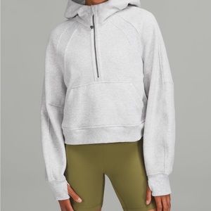 Lululemon Scuba Hoodie quarter zip
